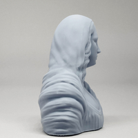 Mona Lisa 3D print model - Thumbnail 12
