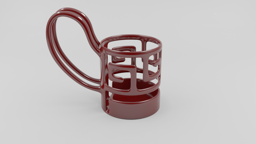 A Completely Useless Mug! 3D Print 46896