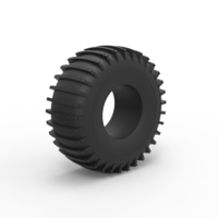 Diecast Trom tire Scale 1 to 25 - Thumbnail 2