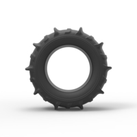 Diecast Dune buggy rear tire 4 Scale 1 to 10 - Thumbnail 5