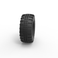 Diecast Dune buggy rear tire 5 Scale 1 to 10 - Thumbnail 3