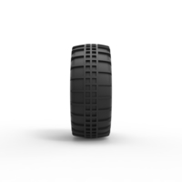 Diecast Dune buggy rear tire 5 Scale 1 to 10 - Thumbnail 4