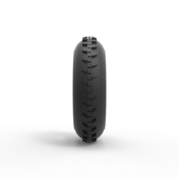 Diecast dune buggy front tire 2 Scale 1 to 10 - Thumbnail 4