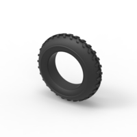 Diecast dune buggy front tire 2 Scale 1 to 10 - Thumbnail 7