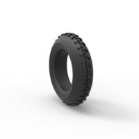Diecast dune buggy front tire 2 Scale 1 to 10 - Thumbnail 8