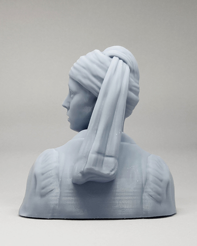 Girl with a Pearl Earring 3D print model 3D Print 469416