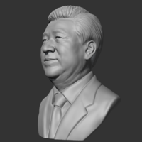 Xi Jinping 3D print model - Thumbnail 1