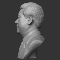 Xi Jinping 3D print model - Thumbnail 2
