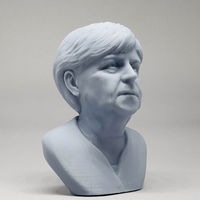 Angela Merkel 3D print model - Thumbnail 1