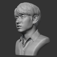 BTS JungKook 3D print model - Thumbnail 2