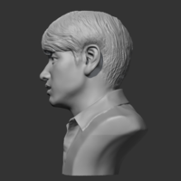 BTS JungKook 3D print model - Thumbnail 3