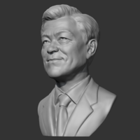 Moon Jae-in 3D print model - Thumbnail 2