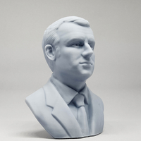 Emmanuel Macron 3D print model - Thumbnail 2