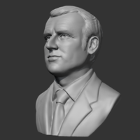 Emmanuel Macron 3D print model - Thumbnail 4