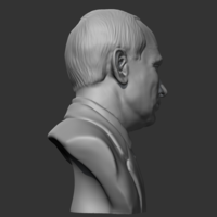 Vladimir Putin 3D print model - Thumbnail 9