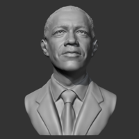 Small Barack Obama 3D print model 3D Printing 469569