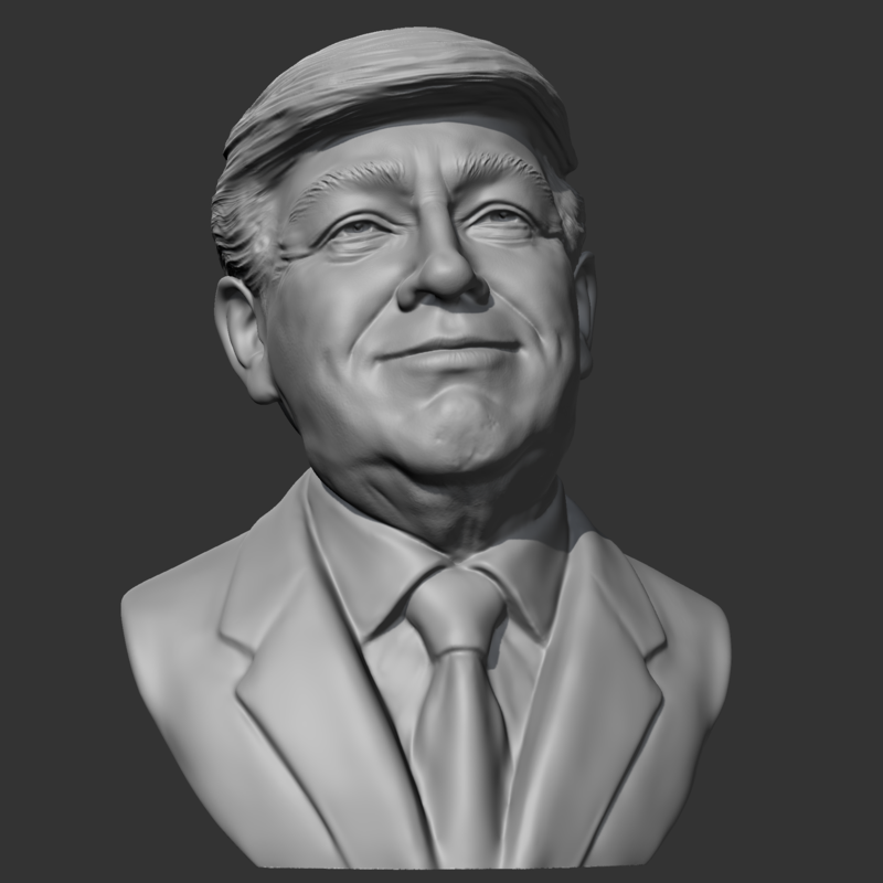 Donald Trump 3D print model