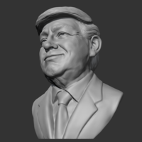 Donald Trump 3D print model - Thumbnail 3