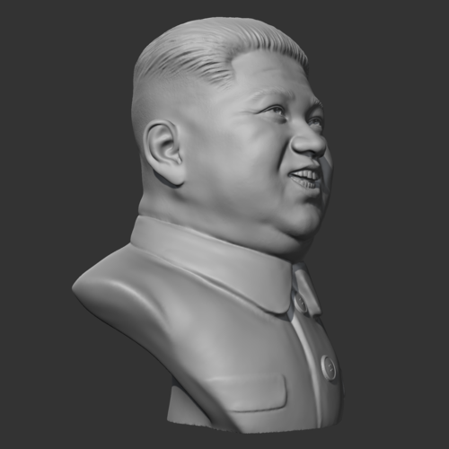 Kim Jong-un 3D print model 3D Print 469592