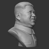 Kim Jong-un 3D print model - Thumbnail 1