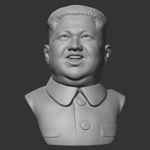 Kim Jong-un 3D print model 3D Print 469594