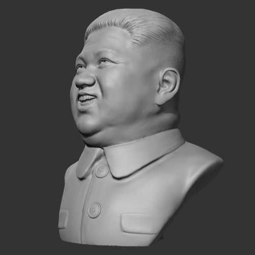 Kim Jong-un 3D print model 3D Print 469596