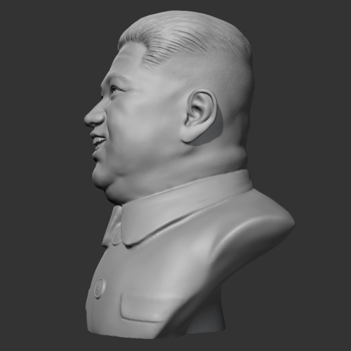 Kim Jong-un 3D print model 3D Print 469597