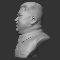 Kim Jong-un 3D print model - Thumbnail 6