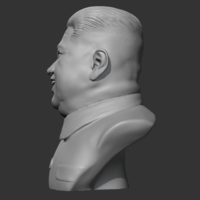 Kim Jong-un 3D print model - Thumbnail 7