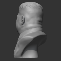 Kim Jong-un 3D print model - Thumbnail 8