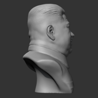 Kim Jong-un 3D print model - Thumbnail 11