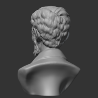 Abraham Lincoln 3D print model - Thumbnail 7