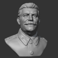 Joseph Stalin 3D print model - Thumbnail 2