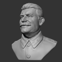 Joseph Stalin 3D print model - Thumbnail 3