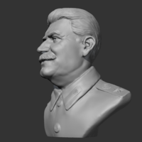 Joseph Stalin 3D print model - Thumbnail 4