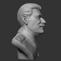 Joseph Stalin 3D print model - Thumbnail 9