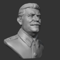 Joseph Stalin 3D print model - Thumbnail 10