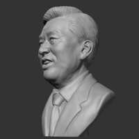 Kim Dae-jung 3D print model - Thumbnail 4