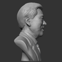 Kim Dae-jung 3D print model - Thumbnail 9