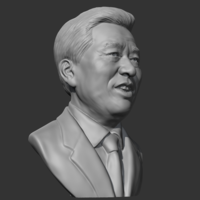 Kim Dae-jung 3D print model - Thumbnail 10