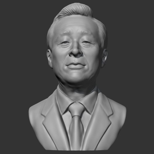 Kim Young-sam 3D print model