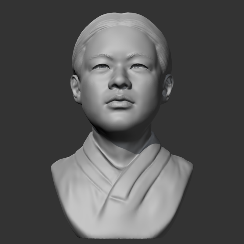 Yu Gwan-sun 3D print model