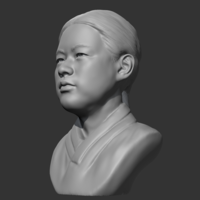 Yu Gwan-sun 3D print model - Thumbnail 4