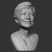 Park Geun-hye 3D print model - Thumbnail 1