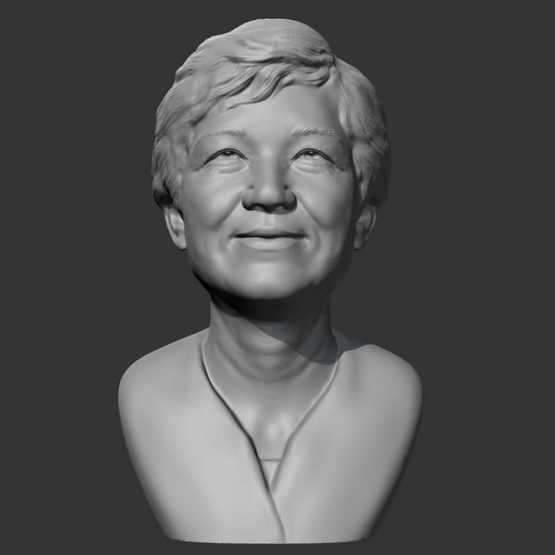 Park Geun-hye 3D print model