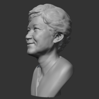 Park Geun-hye 3D print model - Thumbnail 5