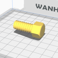 Bolt and Nut Set for 3/8ths Inch Wrench - Thumbnail 1