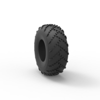 Diecast low pressure tire Scale 1 to 25 - Thumbnail 8