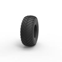 Diecast low pressure tire 2 Scale 1 to 25 - Thumbnail 3