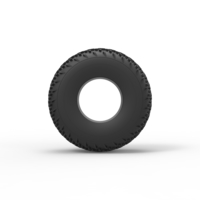 Diecast low pressure tire 2 Scale 1 to 25 - Thumbnail 5